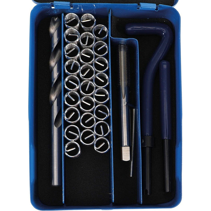 Juego De Reparación De Roscas M10 X1.25 | 29 Piezas | 8376