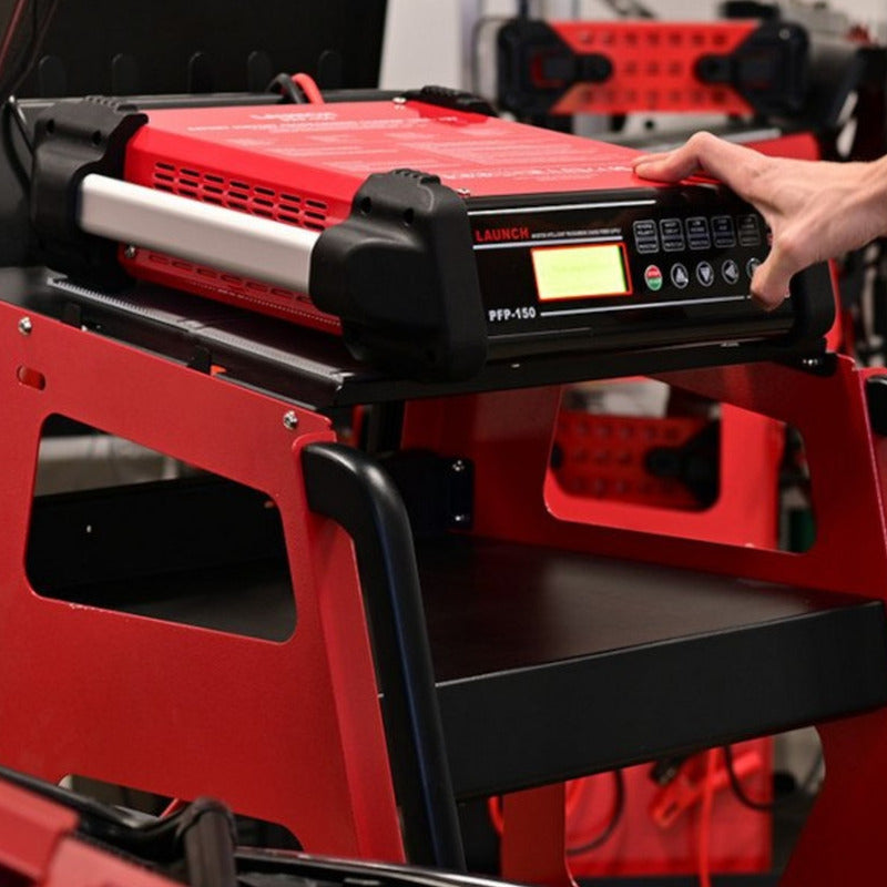 Fuente De Voltaje Y Estabilizador Programador Ecu Launch  Rojo