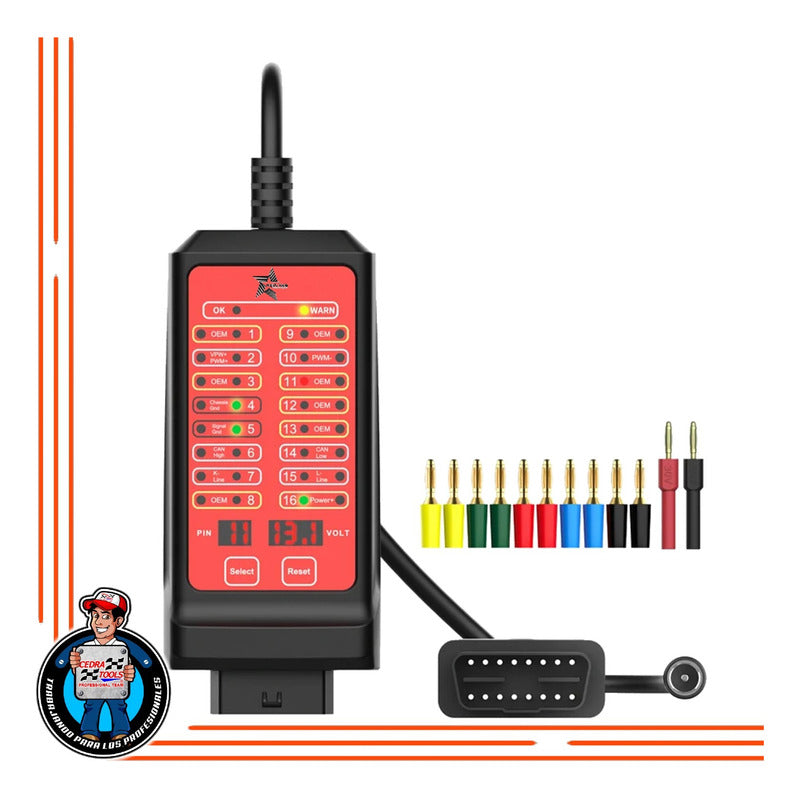 Probador Conector Dlc Linea K Obd2 Can Box