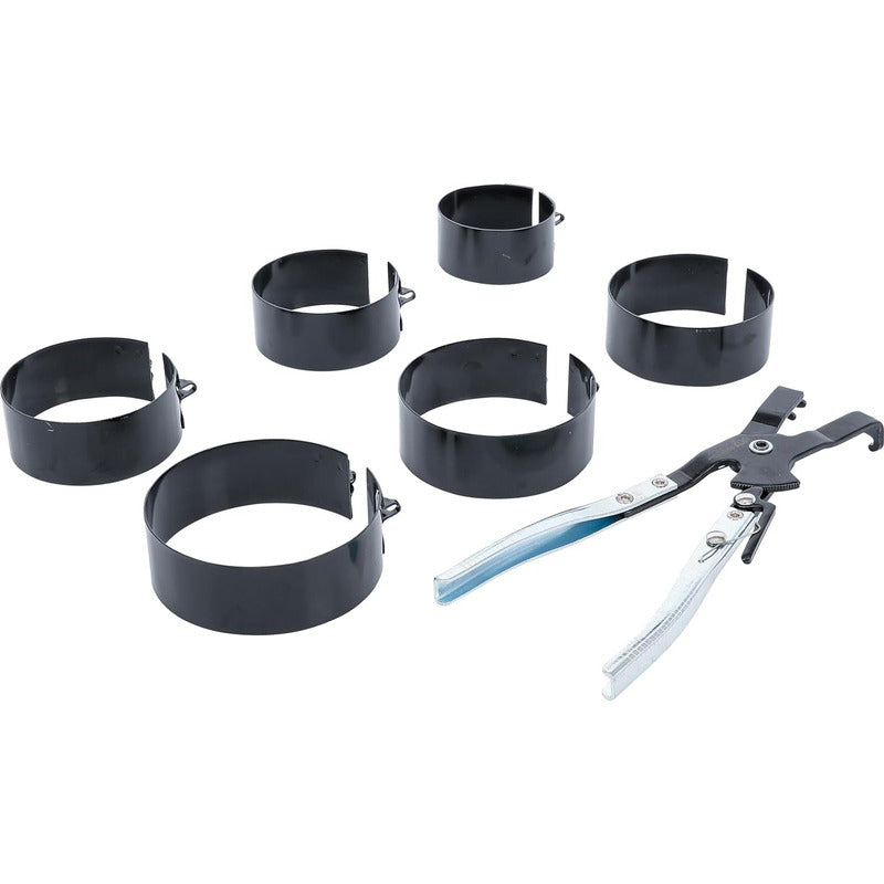 Bgs 1874 Set De Pinza Con Opresor De Anillos De Piston 7 Pz