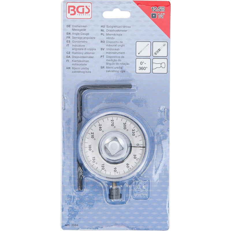 Bgs 3084 Caratula Medidor De Angulo Para Torque / Goniometro