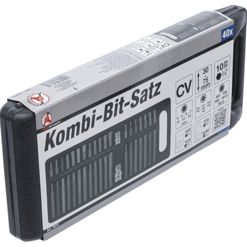 Puntas Combinadas Allen Bristol Torx Spline 40 Pz | Bgs 7073