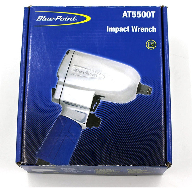 Blue Point Pistola De Impacto 1/2' 550 Ft-lb, 9000 Rpm Azul Y Plateado