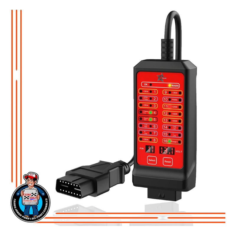 Probador Conector Dlc Linea K Obd2 Can Box