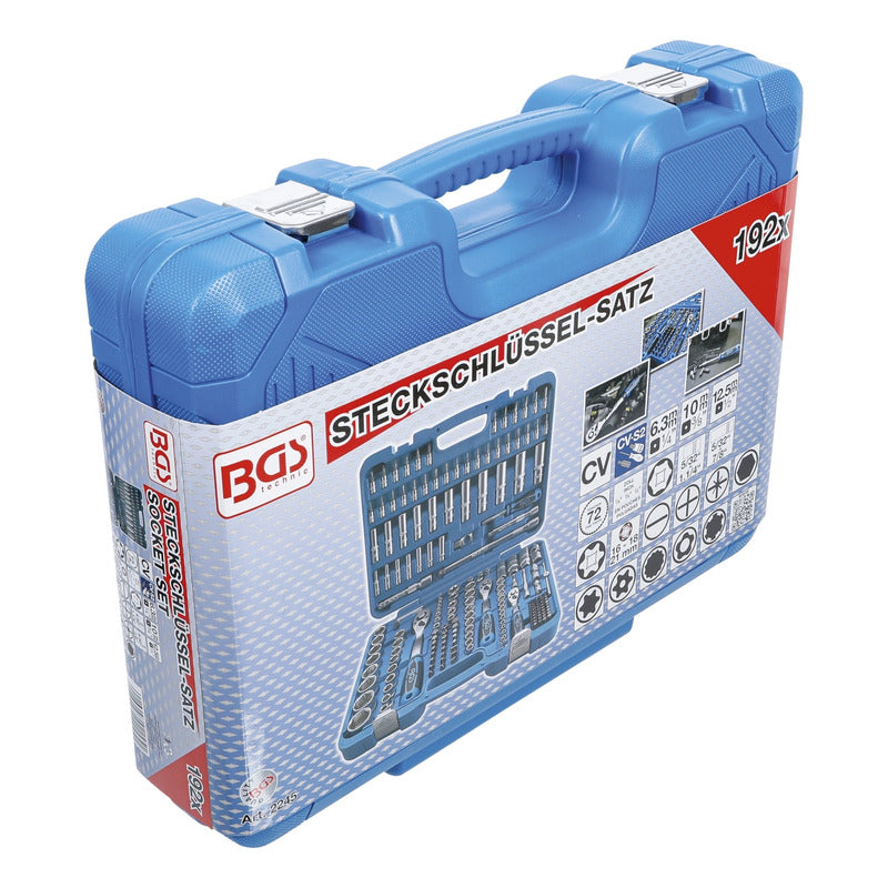 Juego Autocle De Dados Y Matraca | 1/4, 3/8, 1/2 | Bgs 2245