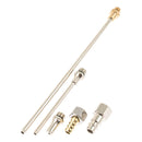 Pistola Para Soplar En Aluminio Con 3 Boquillas Largas