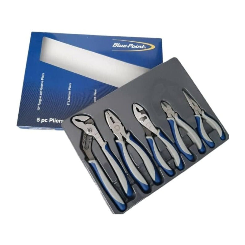 Blue Point Bpl501 Kit De 5 Pinzas Alicates Cortador