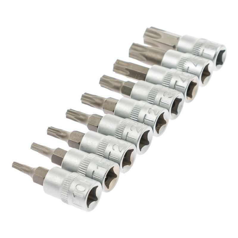 Juego De 9 Piezas De Dados Con Punta Bgs 2165