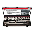 Juego Dados Con Matraca 3/4 | 19-50 Mm | 20 Pz | Bgs 15113