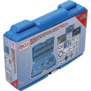 Bgs 2146 Autocle Dados Con Matraca Milimétrico 1/4 46 Pzas