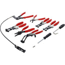 Bgs 421 Juego De 8 Pinzas Para Seguros De Manguera Y Abrazaderas