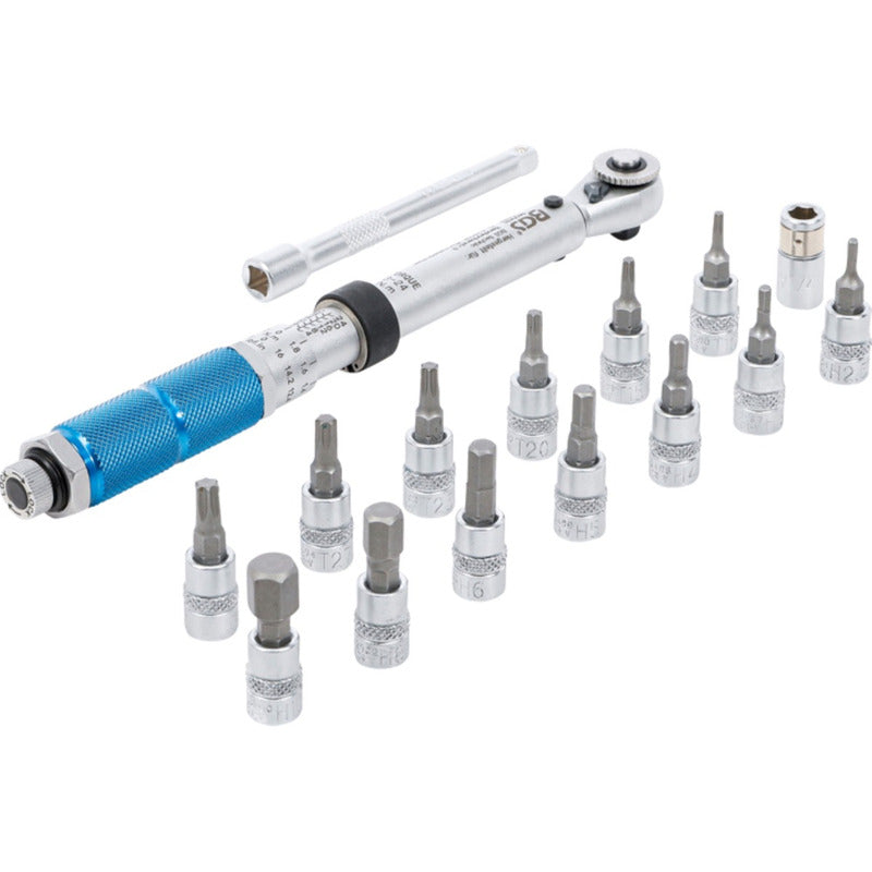 Juego De Torquimetro | (1/4) | 3 - 24 Nm | Bgs 72088