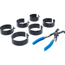 Set De Pinza Con Opresor De Anillos De Piston 7 Pz Bgs 1874