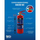 Extintor Recargable Auto Camioneta Universal 2 Kg C Base Bgs