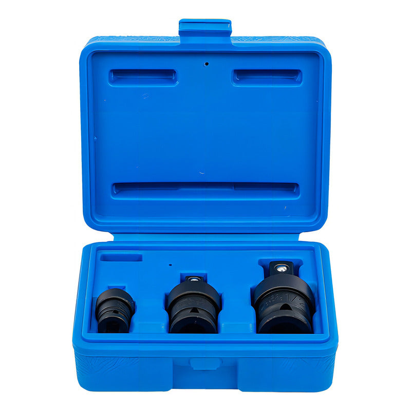 Set De Nudo Universal De Impacto 1/4, 3/8 Y 1/2 Bgs 9459 Color Negro