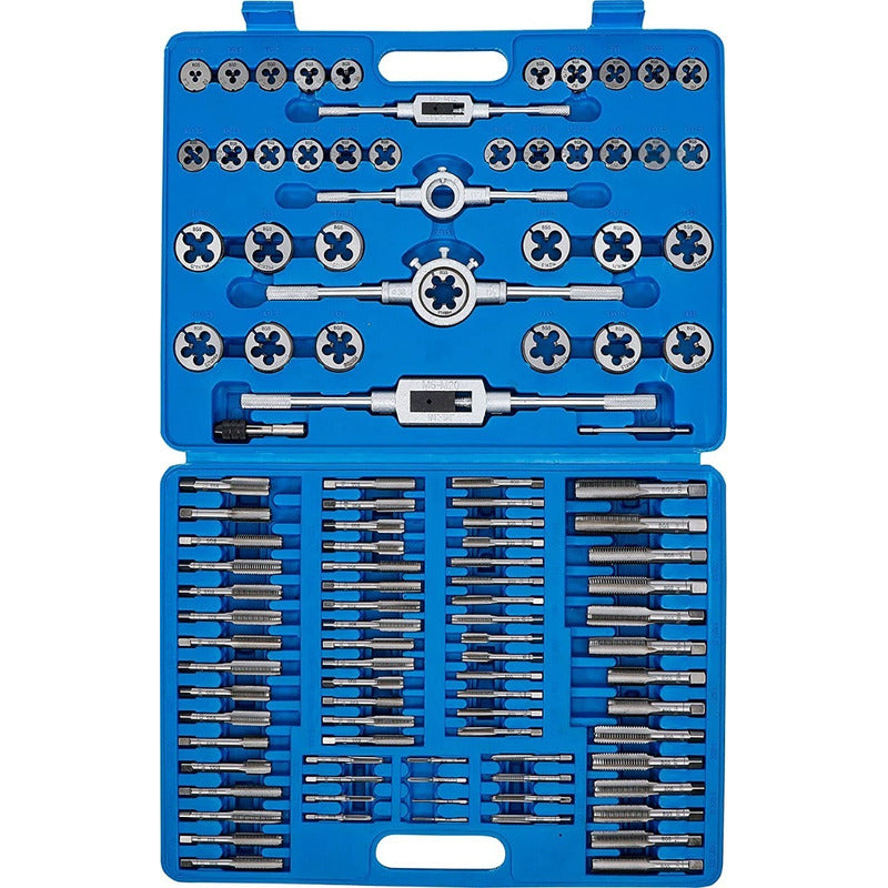 Juego Tarrajas Y Machuelos Métricas & Standard 110pz Bgs 900