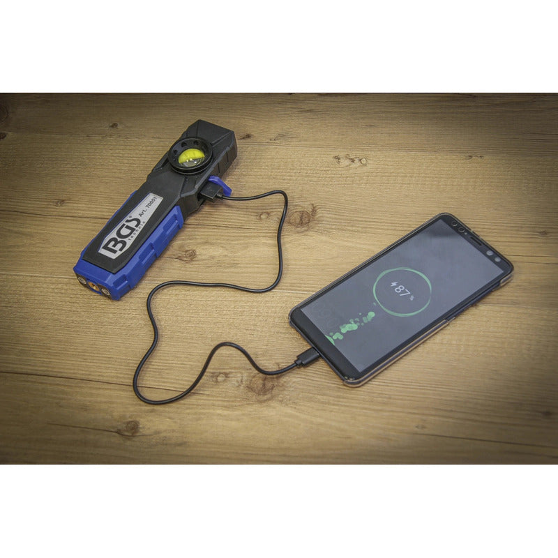 Lampara Para Mecanico | Iman Y Gancho | Plegable | Bgs 70051