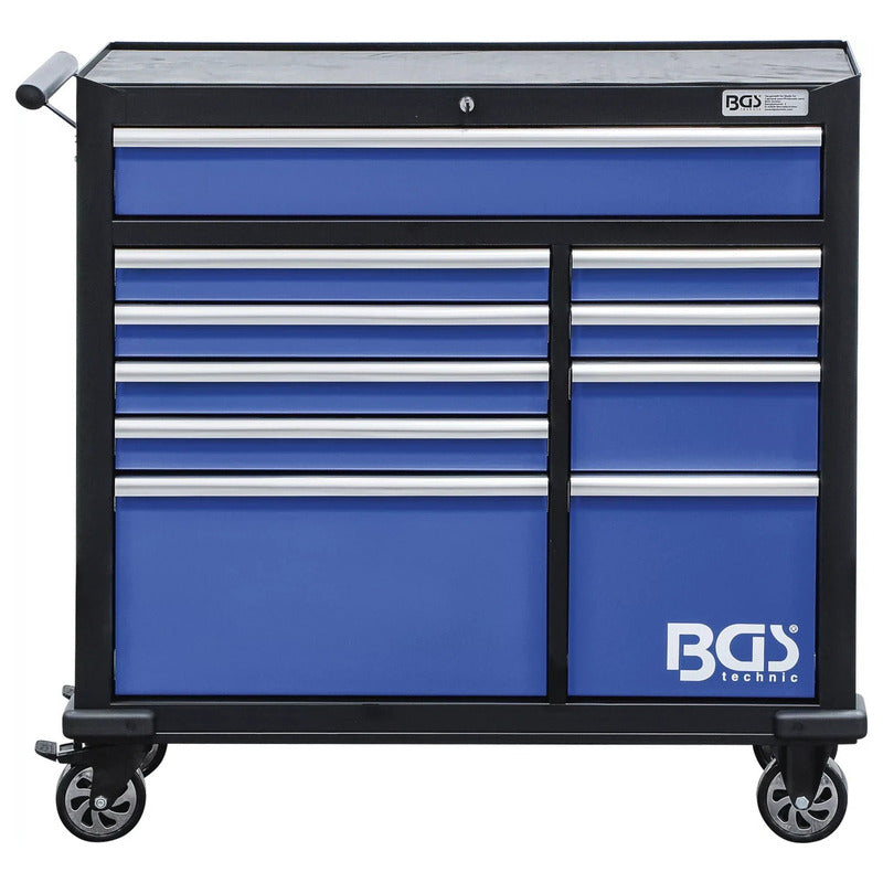 Gabinete Movil Para Herramientas Xxl | 10 Cajones | Bgs 4206 Azul