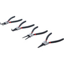 Set De Pinzas De Punta Para Seguros Circlip 4 Pza Bgs 52100