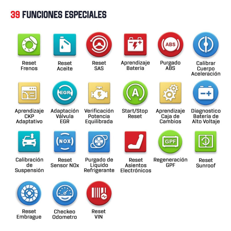 Scanner Launch X431 Pro Se + Can Fd + Fca + Licencia 3 Años
