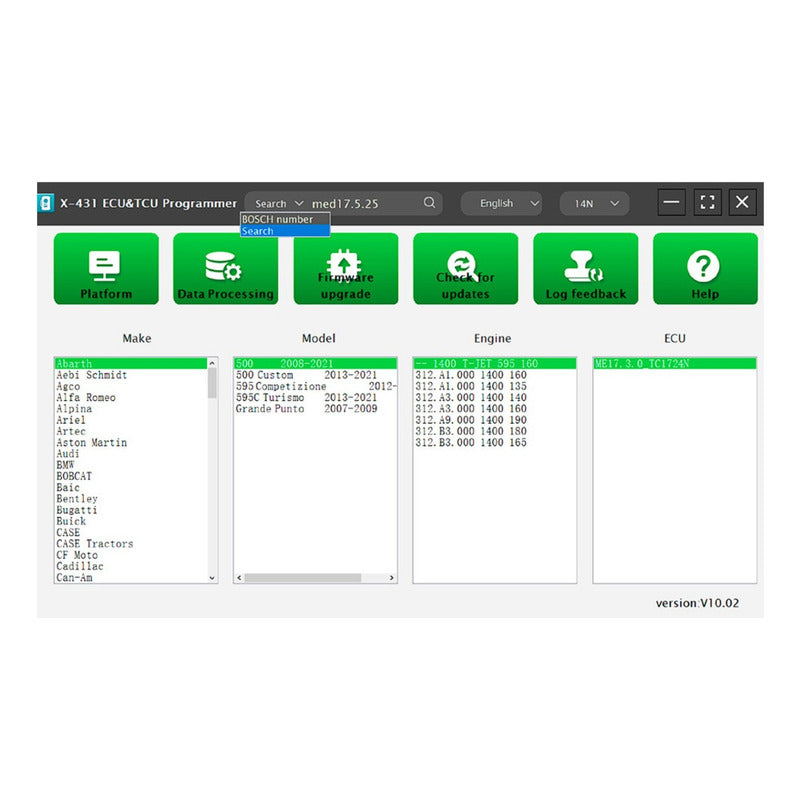 Programador De Computadoras Automotriz X431 Ecu Y Tcu