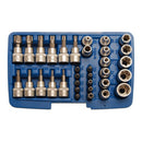 Juego Dados Y Puntas 3/8 | Torx | 34 Pz | Bgs 5021