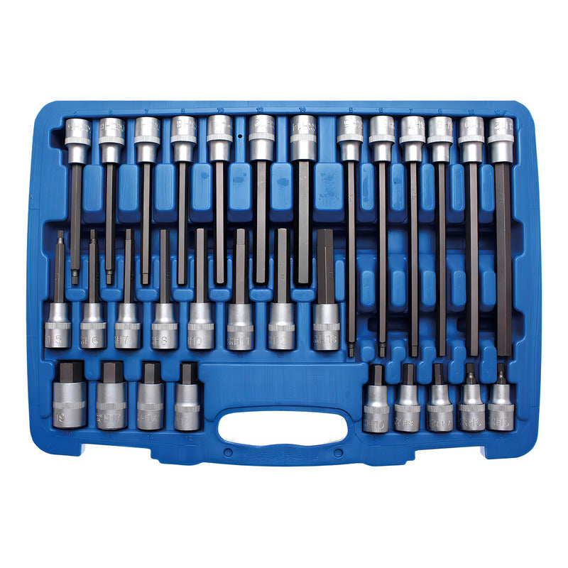 Bgs 5181 Juego De Puntas Allen 1/2, 5 - 19 Mm 30 Pz