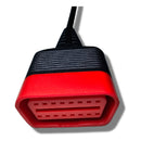 Cable Extensión Obd2 Launch 16 Pines Reforzada | 37cm