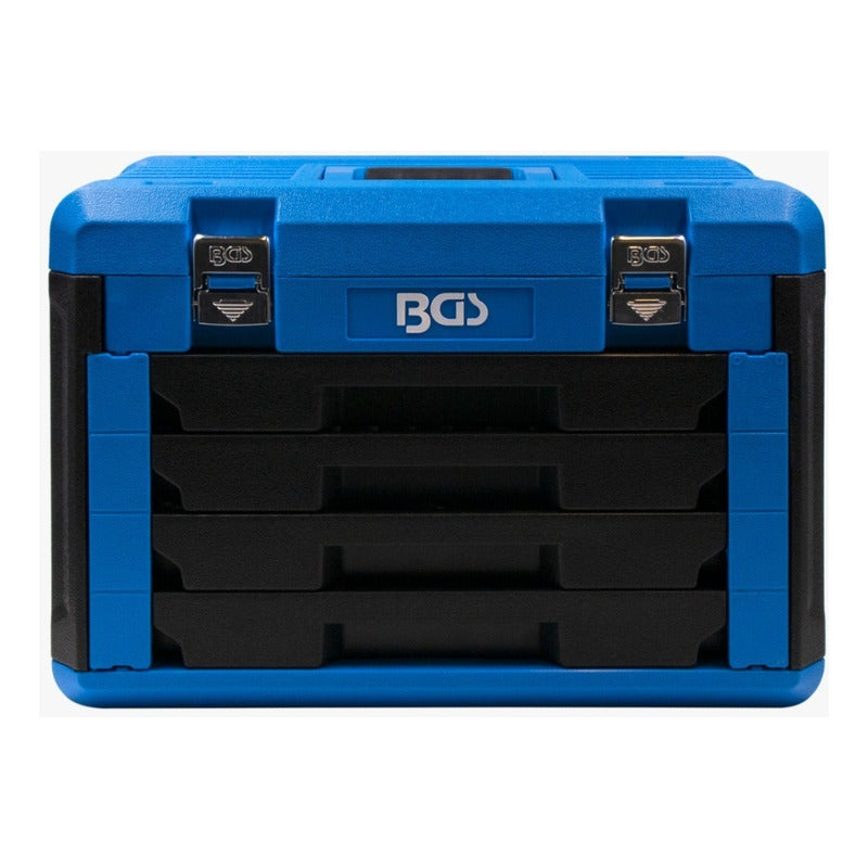 Caja De Herramientas Master Con 299 Piezas Bgs 74000 Color Azul