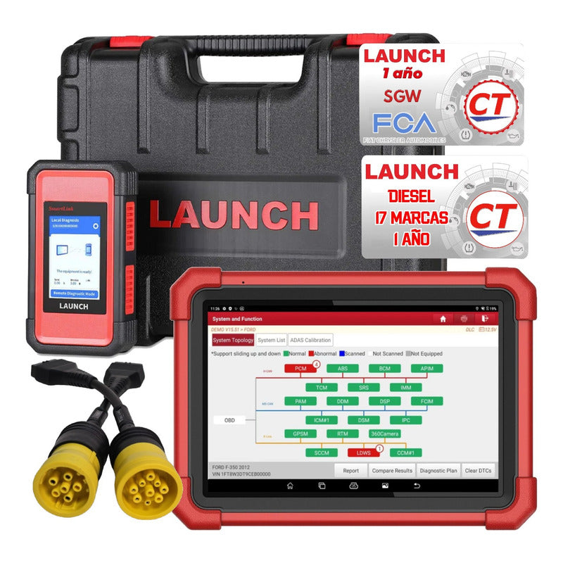 Scanner Launch X431 Pro 3 Link J2534 Gasolina / Diesel Hd