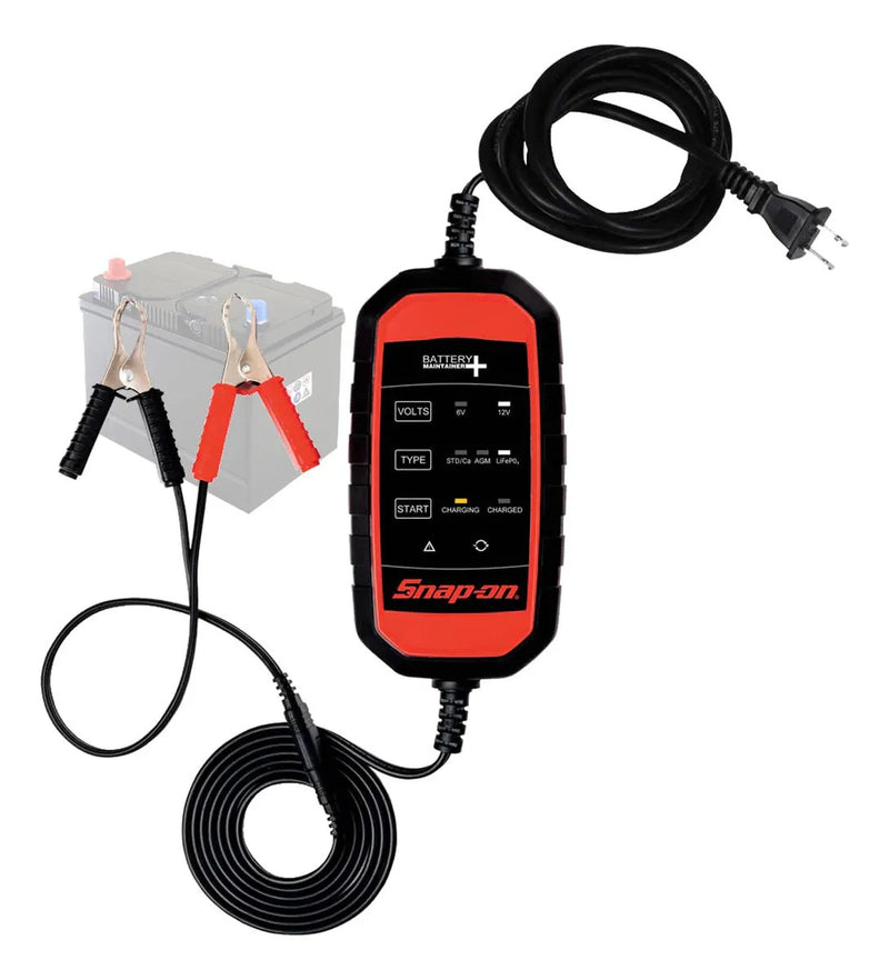 Cargador y mantenedor de Batería, 6/12V EEBM500A Snap On