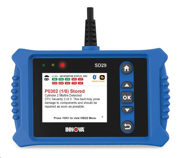 Escaner Automotriz Multimarca Lector DTC Obd2 Innova SD29