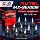 Autel MX-Sensor 1-Sensor | 10 sensores TPMS metálicos 315/433 MHz — portada CedraTools