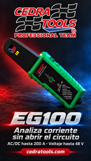 Launch EG100 | Pinza de Corriente AC/DC para Diagnóstico EV — historia 9:16 CedraTools sin precio