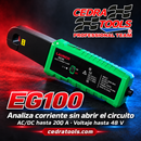 Launch EG100 | Pinza de Corriente AC/DC para Diagnóstico EV — imagen principal 1:1 CedraTools sin precio