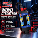 WOYO CTB007 PRO — probador DLC OBD2 y CAN 12/24 V, portada cuadrada CedraTools