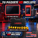 Contenido del paquete: tableta PRO3 LINK Basic, SmartLink C V2.0, maleta de cables y conectores HD y un año de licencia HD
