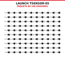 Launch TSENSOR-05 metálico, paquete de 100 sensores