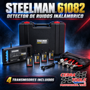 Steelman 61082 Wireless ChassisEAR con receptor, cuatro transmisores, pinzas y estuche; CedraTools
